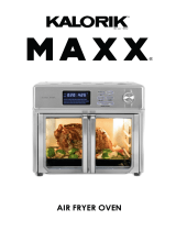 KALORIK Kalorik® AFO 46045 SS MAXX® Digital Air Fryer Oven User guide