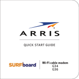 Arris G34 User guide