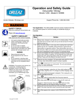 Dri-Eaz DRI-104677 DrizAir 1200 Classic Refrigerant Dehumidifier User guide