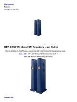 KEF LS60 User guide
