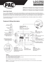 PAC 2 Channel Line Output Converter Wiring Diagram: PAC LPA-2.2 User guide