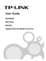 TP-LINK MC200CM User manual