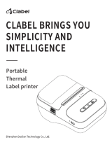 clabel CT-220B Portable Thermal Label Printer User guide