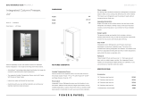 Fisher & Paykel RS2484FLJ1 User guide