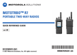 Motorola MOTOTRBO R7 User guide