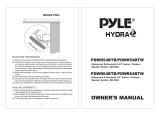 Pyle Pro PDWR64BTB Owner's manual