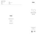 Pablo T.O Table and Floor User guide