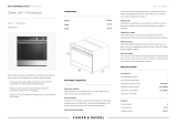 Fisher & Paykel OB24SCDEX1 User guide