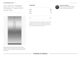 Fisher & Paykel 25621 User guide