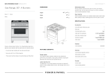 Fisher & Paykel OR30SCG4W1 User guide