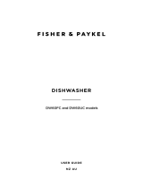 Fisher & Paykel DW60FC6X1 Freestanding Dishwasher Sanitise User guide
