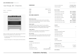 Fisher & Paykel OR36SDG4X1 User guide