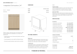 Fisher & Paykel DW24U2I1 User guide