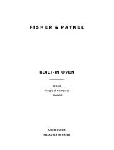 Fisher and Paykel OB60NC7CEX1 User guide