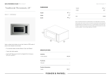 Fisher & Paykel MO-24SS-3Y User guide