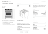 Fisher & Paykel OR30SCG4X1 User guide