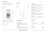 Fisher & Paykel RF135BDRJX4 User guide