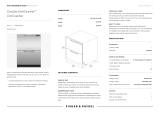 Fisher & Paykel DD24DAX9 N User guide