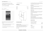 Fisher & Paykel RF201ADUSB5 User guide