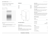 Fisher & Paykel RF522BLPX6 User guide