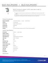 CommScope BUDI-R24JP0159D Wall Boxes and Outlets for FTTX Access User guide