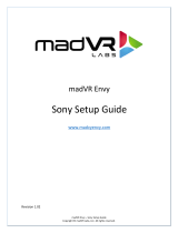 Sony madVR Envy User guide