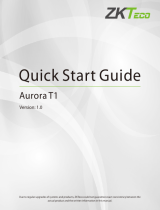 ZKTeco Aurora T1 User guide