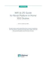 lifelines neuro Rendr Platform In-Home EEG Studies User guide