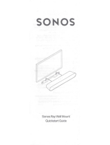Sonos 616RAYWMBK User guide