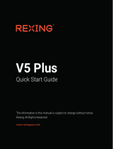 REXING V5 Plus User guide
