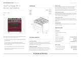 Fisher & Paykel OR36SCG6R1 User guide