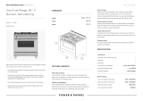 Fisher & Paykel OR36SCG6X1 User guide