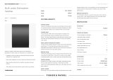 Fisher & Paykel DW60UD6B User guide