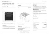 Fisher & Paykel OR90SCG6B1 User guide