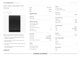 Fisher & Paykel DW60UZT4B2 User guide