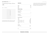 Fisher & Paykel E388LW2 User guide