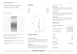 Fisher & Paykel RF402BRXFD5 User guide