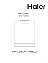 Haier HDW15V3S1 User manual