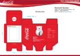 Coca Cola Coca-Cola TRACOKE02621 Polar Bear Bluetooth Speakers User guide