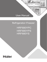Haier HRF680YPS User manual