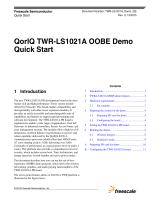 freescale TWR-LS1021A User guide