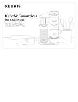 Keurig K-Café Essentials Single Serve Coffee User guide