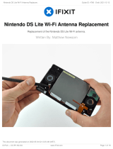 iFixit Nintendo DS Lite Wi-Fi Antenna Replacement User guide