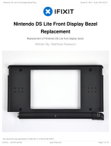 iFixit Nintendo DS Lite Front Display User guide