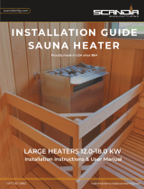 scandia Large Heaters 12.0-18.0 KW User guide