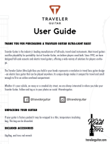 Traveler Guitar Ultra Light Bass Guitar User guide