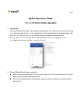 SecuX Wallet Mobile App User guide