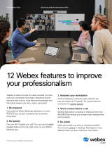 webex Meetings Application User guide