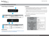 StarTech 4 Port Black SuperSpeed USB 3.0 Hub User guide