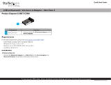 StarTech USBBT1EDR4 User guide